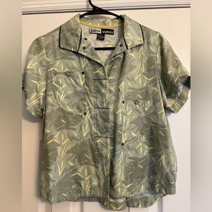 Jamie Sadock 100% Silk Golf Top